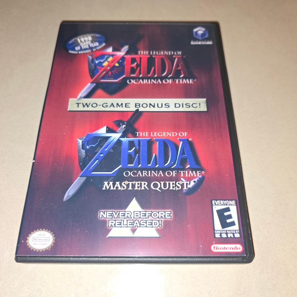 Zelda Ocarina of Time/Master Quest GameCube GC Game Case, Games en Spelcomputers, Games | Nintendo GameCube, Zo goed als nieuw