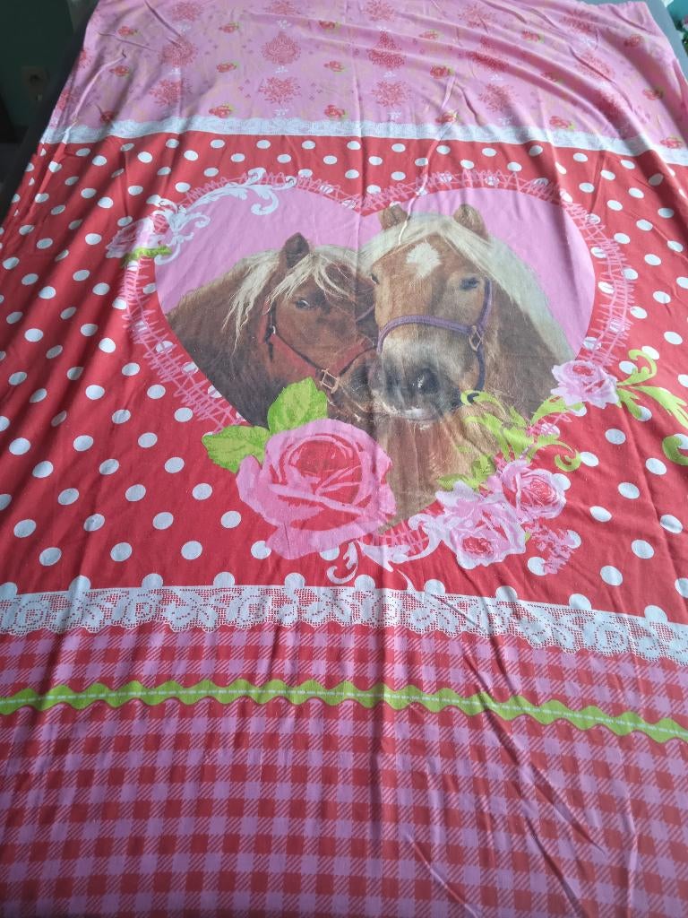 A vendre housse de couette 1 pers, Enfants & Bébés, Enlèvement ou Envoi, Comme neuf, Fille, Housse de couette