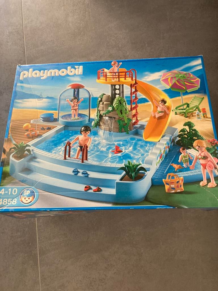 Playmobil 4858 zwembad, Enfants & Bébés, Jouets | Playmobil, Enlèvement, Comme neuf