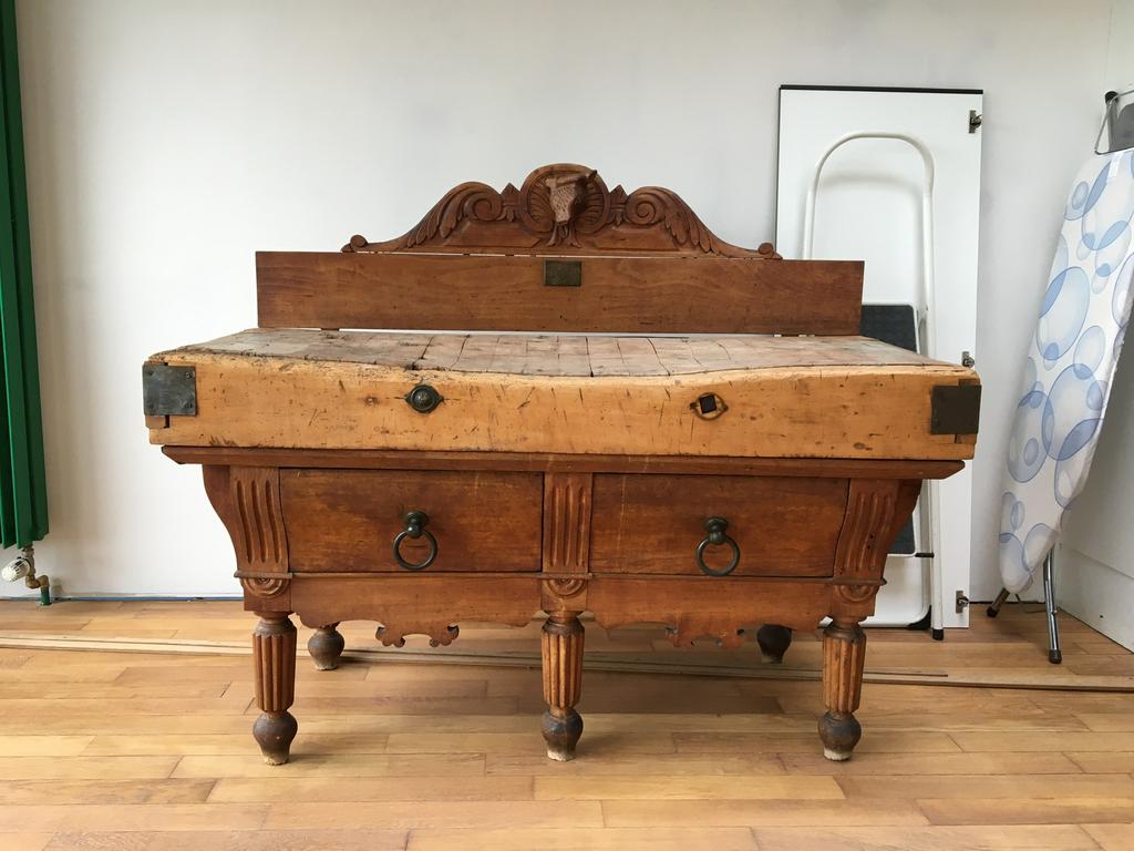 Hakblok  kapblok, Antiek en Kunst, Antiek | Keukengerei, Ophalen