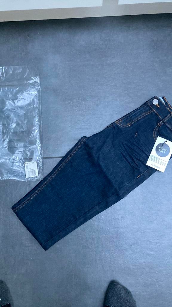 370: donkerblauwe jeans mt 12j La Redoute. Nieuw, Broek, La Redoute, Nieuw, Ophalen of Verzenden
