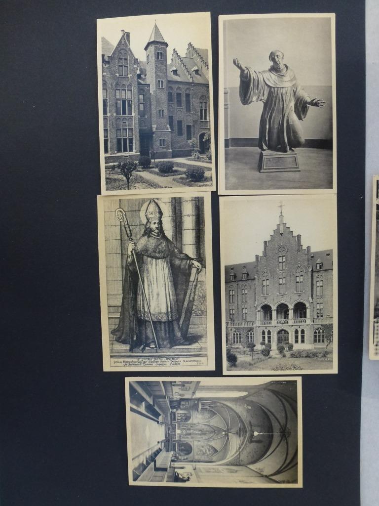 chemise avec 14 cartes postales anciennes Institut Turnhout, Collections, Envoi, Non affranchie, Anvers