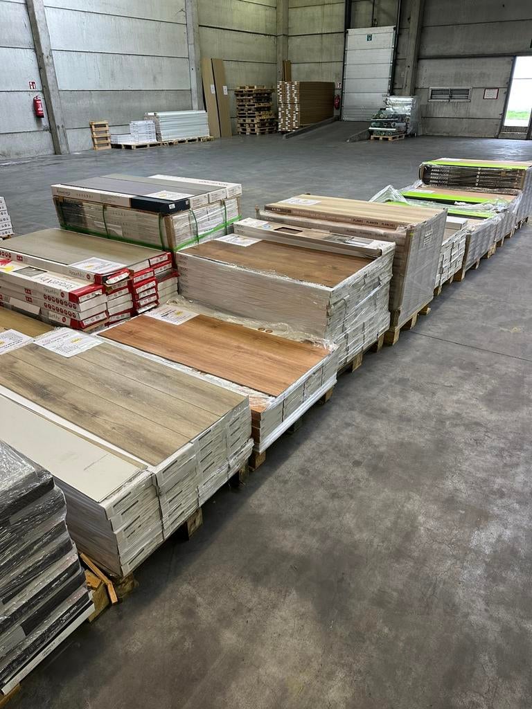 Pvc vloeren uitverkoop, Ophalen, Zo goed als nieuw, Laminaat