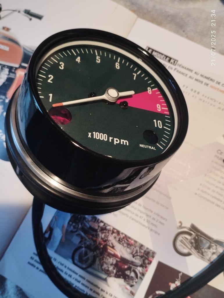 Honda CB 750 k1 toerenteller uit 1971, Motoren, Ophalen of Verzenden, Gereviseerd