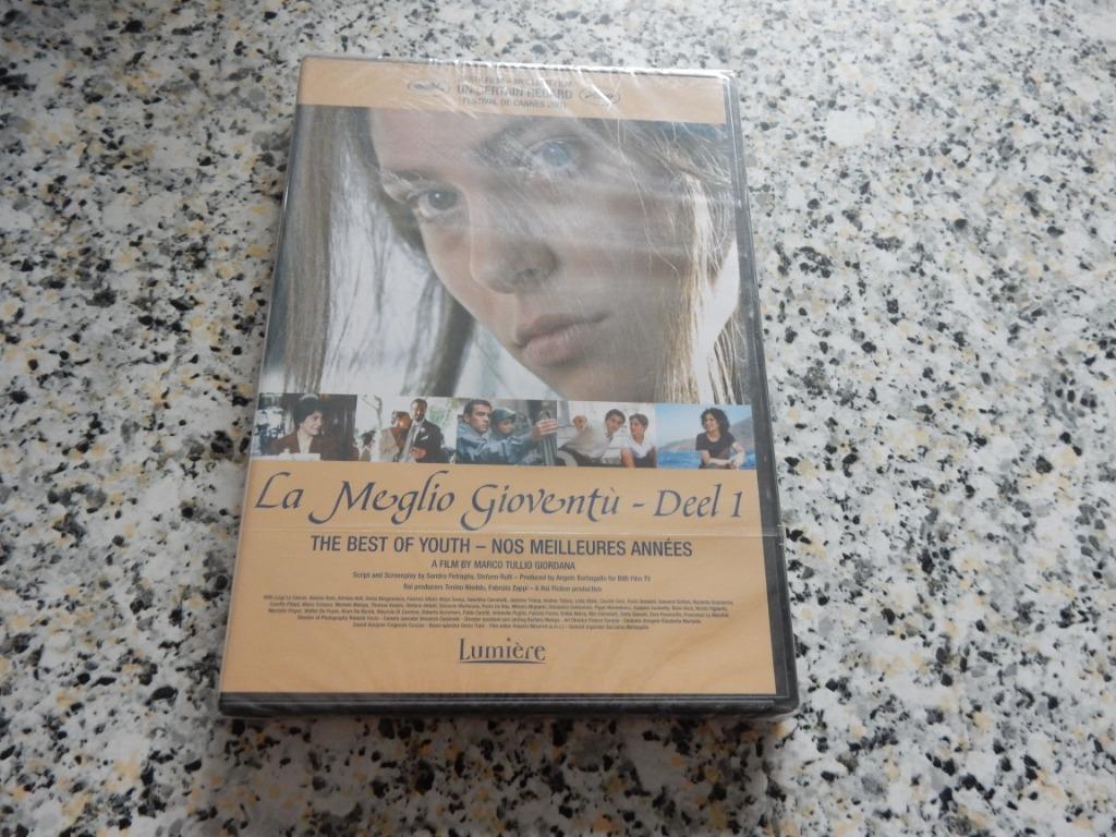 nr.1225 - Dvd: la meglio gioventu - deel 1- drama - sealed, Cd's en Dvd's, Dvd's | Drama, Nieuw in verpakking, Vanaf 12 jaar, Ophalen of Verzenden