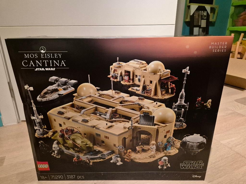 Lego nieuw 75290 Mos Eisley Cantina Star Wars, Enlèvement, Neuf, Ensemble complet, Lego