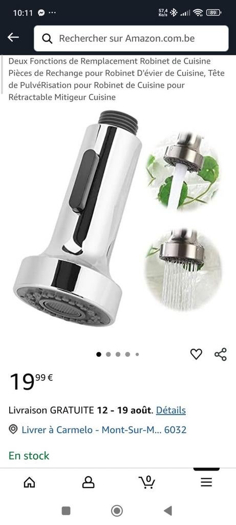 Robinet de Cuisine Pièces de Rechange ., Huis en Inrichting, Woonaccessoires | Overige, Nieuw, Ophalen