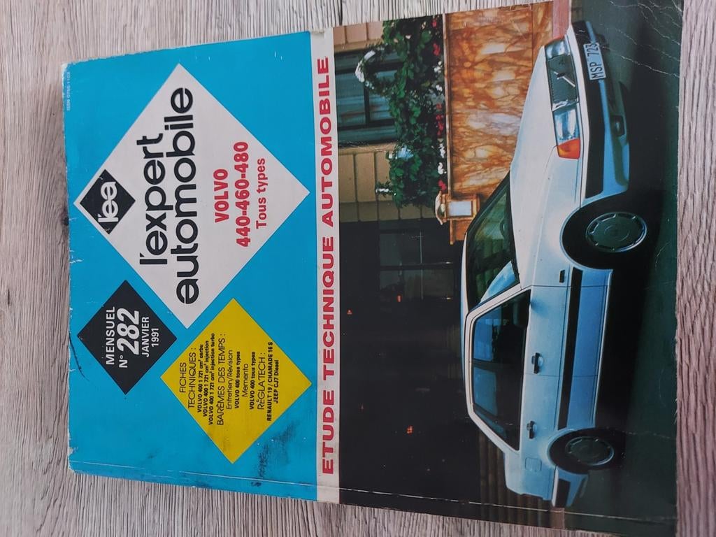 Volvo 440 460 480 livre technique, Boeken, Auto's | Boeken, Ophalen of Verzenden, Zo goed als nieuw, Volvo