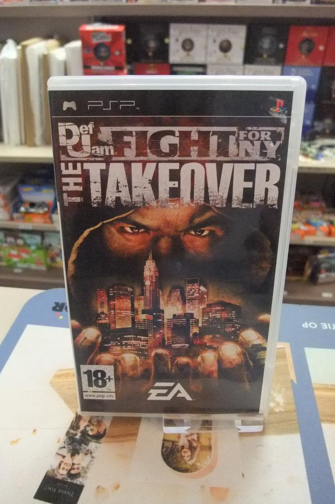 def jam fight for ny the takeover psp, Games en Spelcomputers, Vanaf 18 jaar, Vechten, Ophalen of Verzenden, Zo goed als nieuw