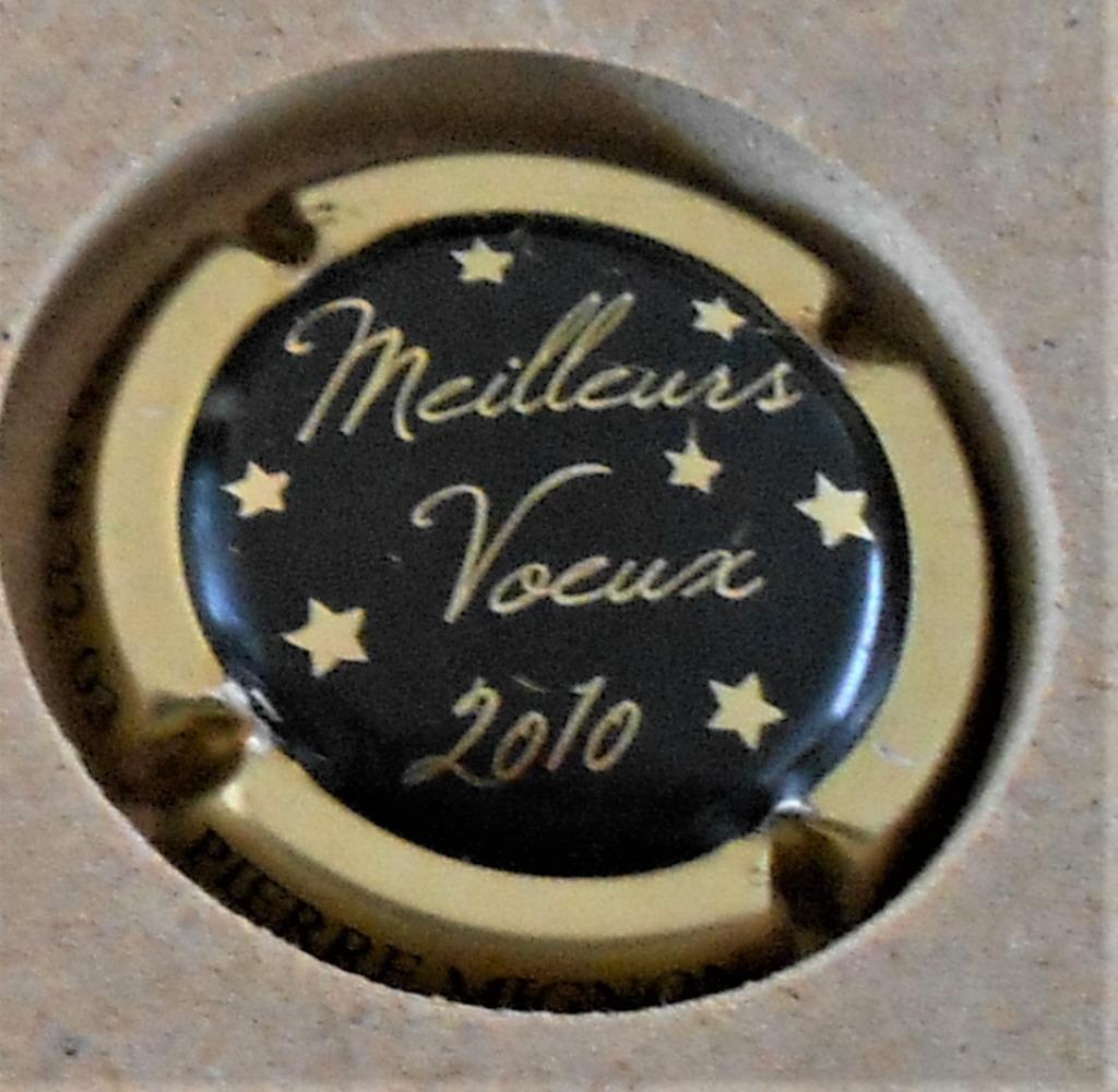 champagne capsule - Pierre Mignon - beste wensen voor 2010, Ophalen of Verzenden, Zo goed als nieuw