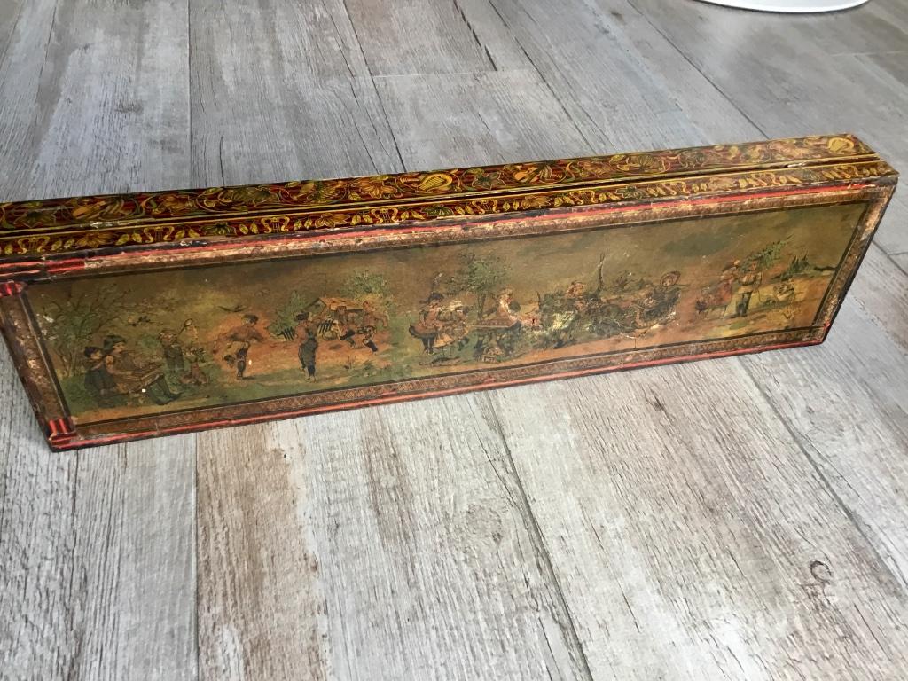 Ancien xylophone enfant 57x15x6 cm fin des années 1800, Enlèvement ou Envoi