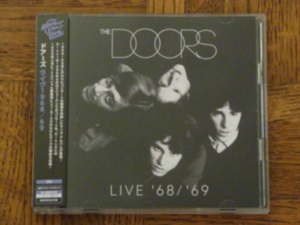 CD's The DOORS - Live & zeldzaam, Cd's en Dvd's, Verzenden, Zo goed als nieuw