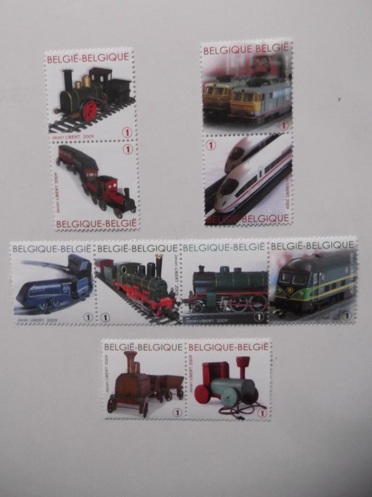 3958-3967 Miniatuurtreinen - Trains miniatures, Enlèvement ou Envoi, Non oblitéré, Timbre-poste