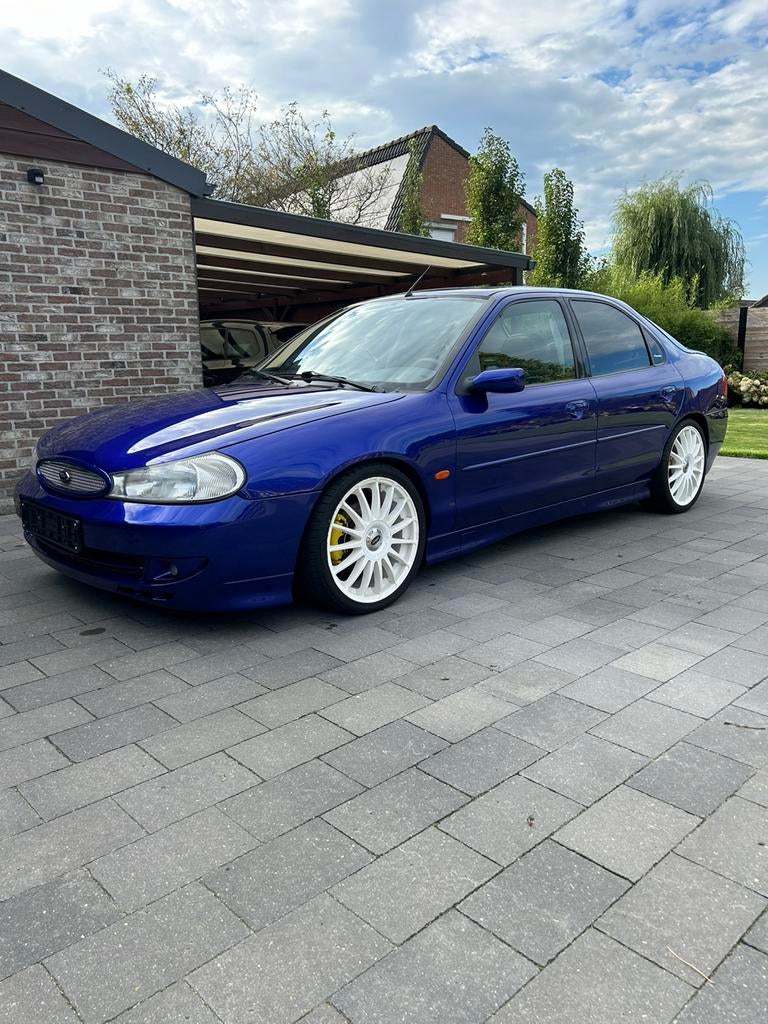 Ford Mondeo st200, Auto's, Ford, Voorwielaandrijving, Blauw, Leder, Handgeschakeld