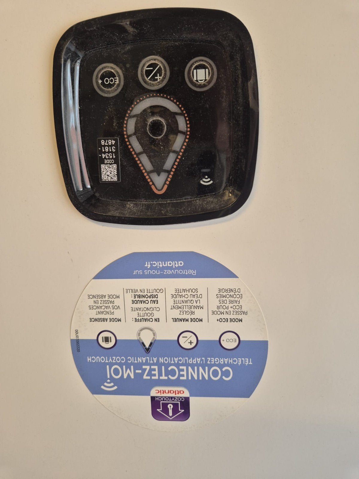 Ballon Atlantic Cozytouch Linéo - 80L, Bricolage & Construction, Chauffe-eau & Boilers, 20 à 100 litres, Utilisé, Chauffe-eau