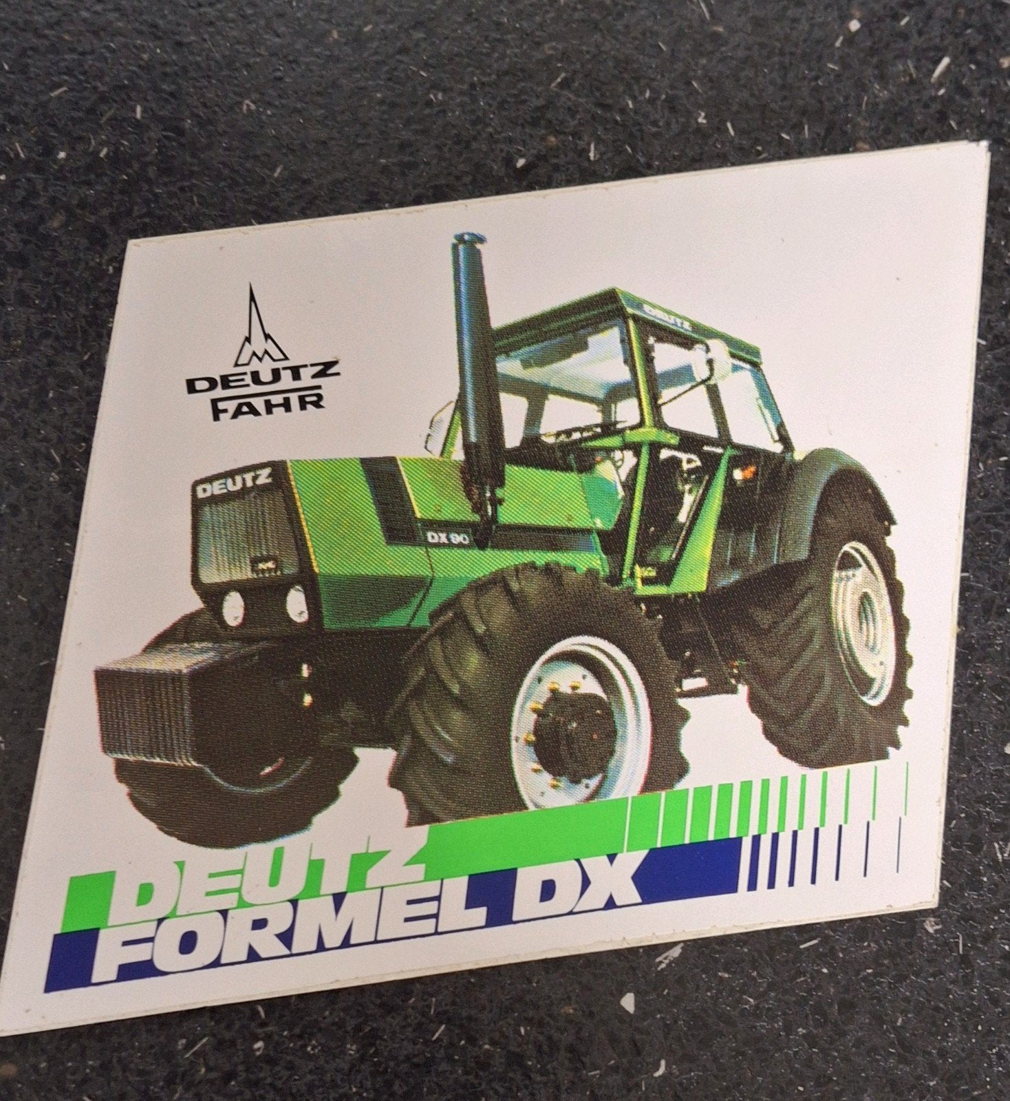 Autocollant tracteur vintage Deutz Formel DX, Collections, Enlèvement ou Envoi, Comme neuf, Marque