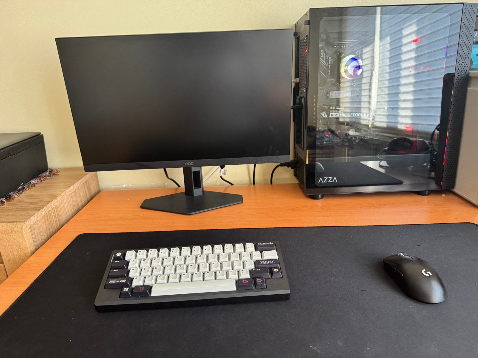 Gaming setup rtx 5060, Computers en Software, Desktop Pc's, Zo goed als nieuw, Gaming, Ophalen