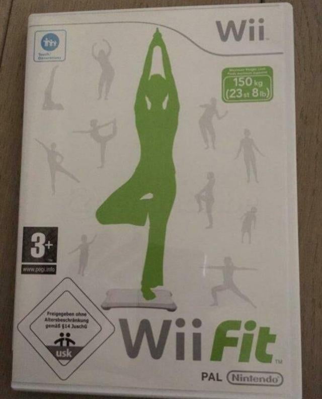 Wii Fit balance board + Wii Fit game, Games en Spelcomputers, Ophalen, Gebruikt