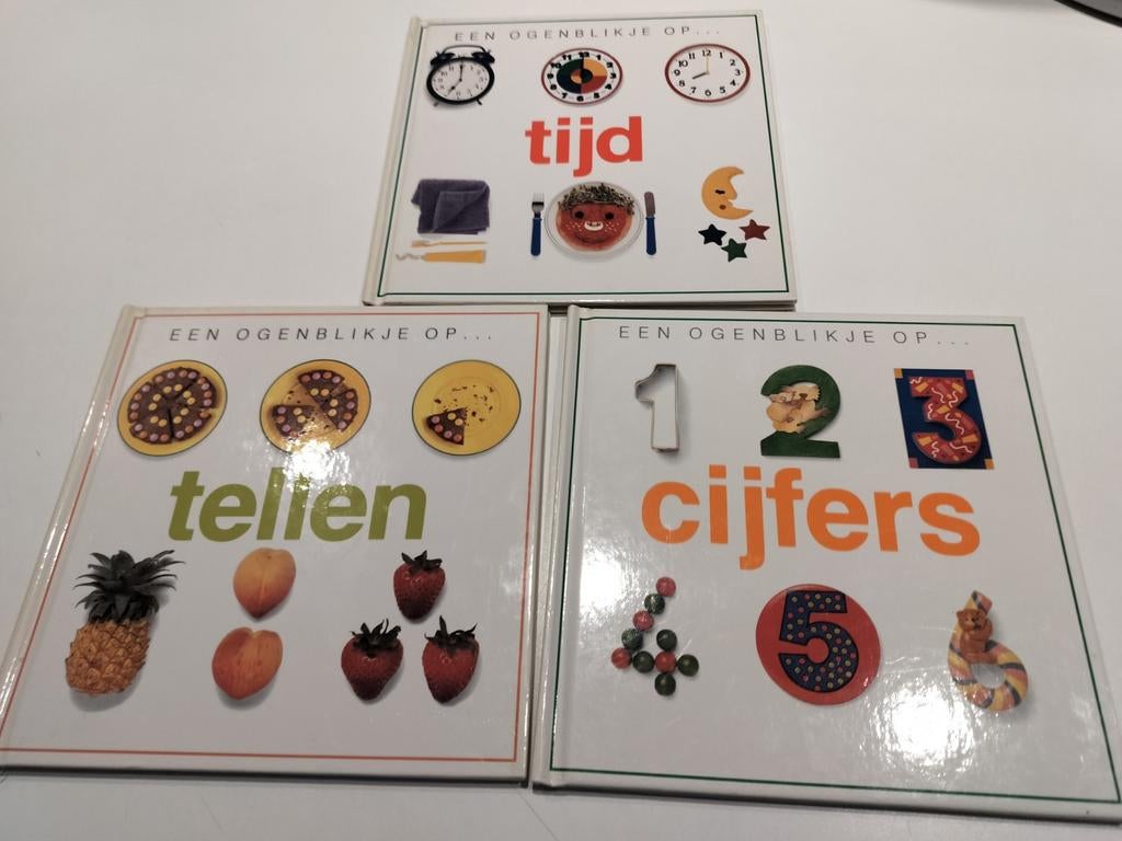 Ogenblikje op cijfers, tellen en tijd, Boeken, Ophalen of Verzenden