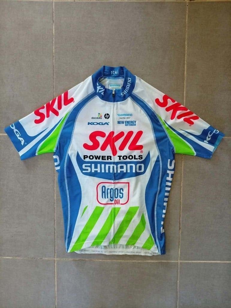 Wielertrui Skil Shimano, Gebruikt, Ophalen of Verzenden, Shimano, Bovenkleding