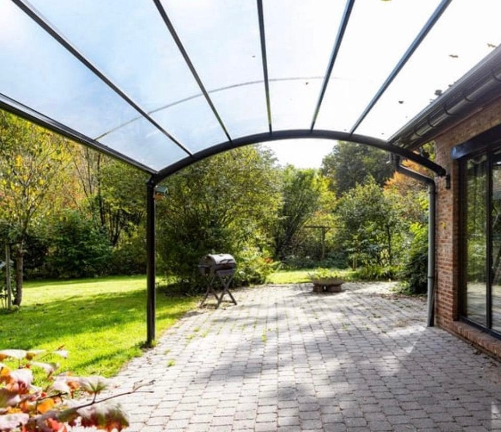 Overkapping aluminium, Enlèvement, Comme neuf, Carport