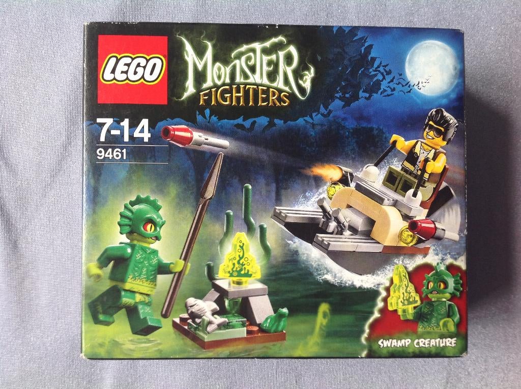 LEGO - MONSTER FIGHTERS - 9461 - SWAMP CREATURE, Neuf, Lego, Ensemble complet, Pièces supplémentaires incluses