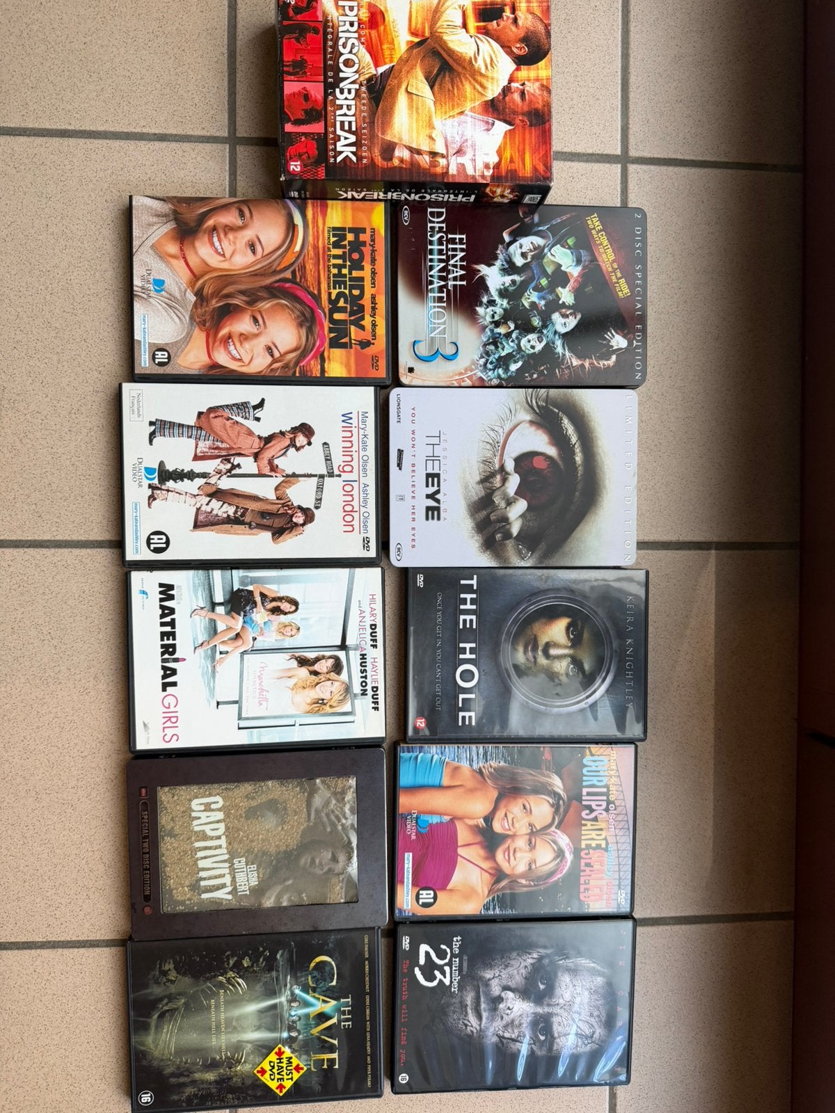 10 dvd’s + seizoen 2 prison break, Cd's en Dvd's, Ophalen of Verzenden, Gebruikt