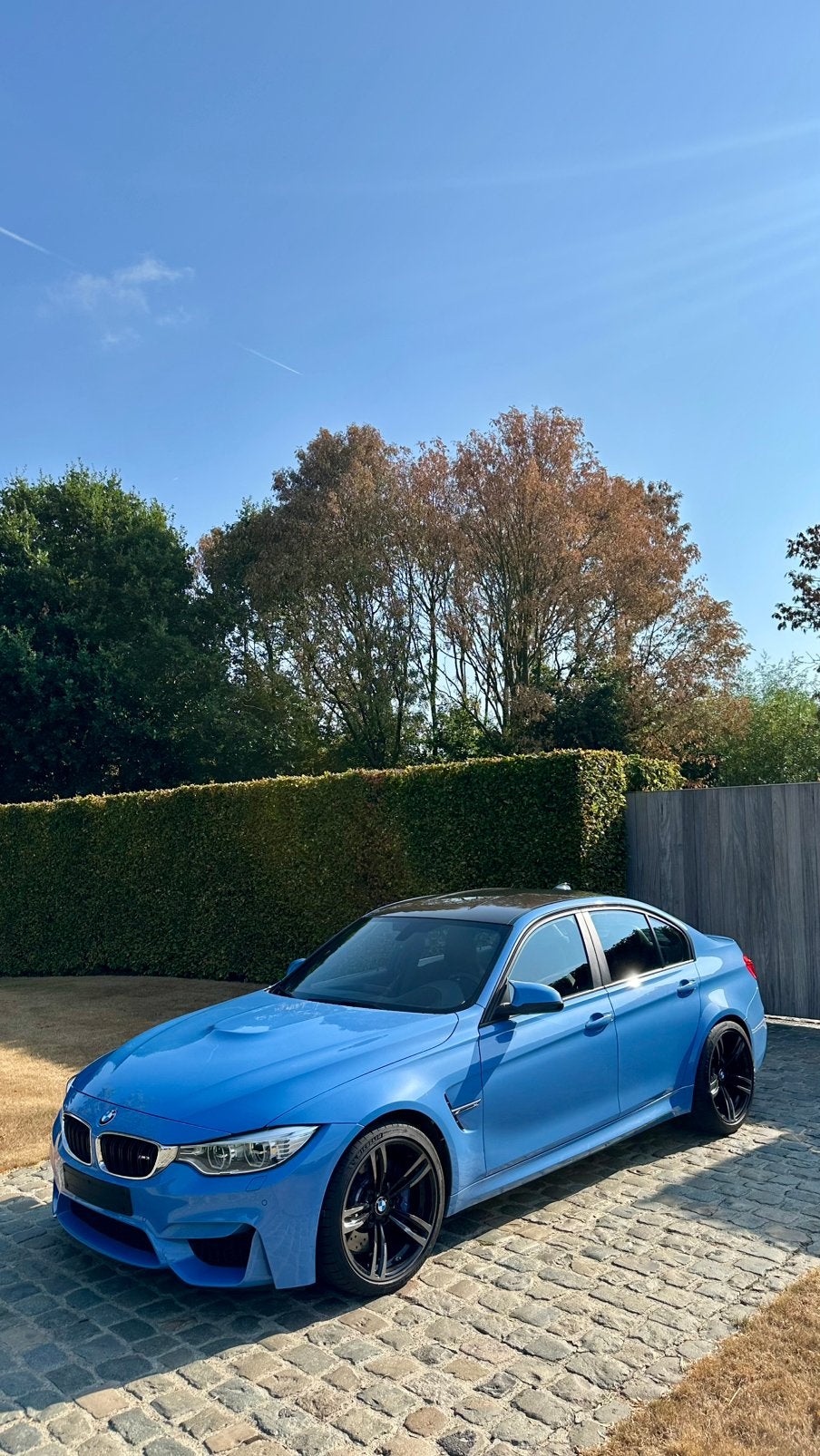 BMW F80 M3 1e eigenaar Belgische wagen, Autos, Cuir, Euro 5, Achat, 4 portes