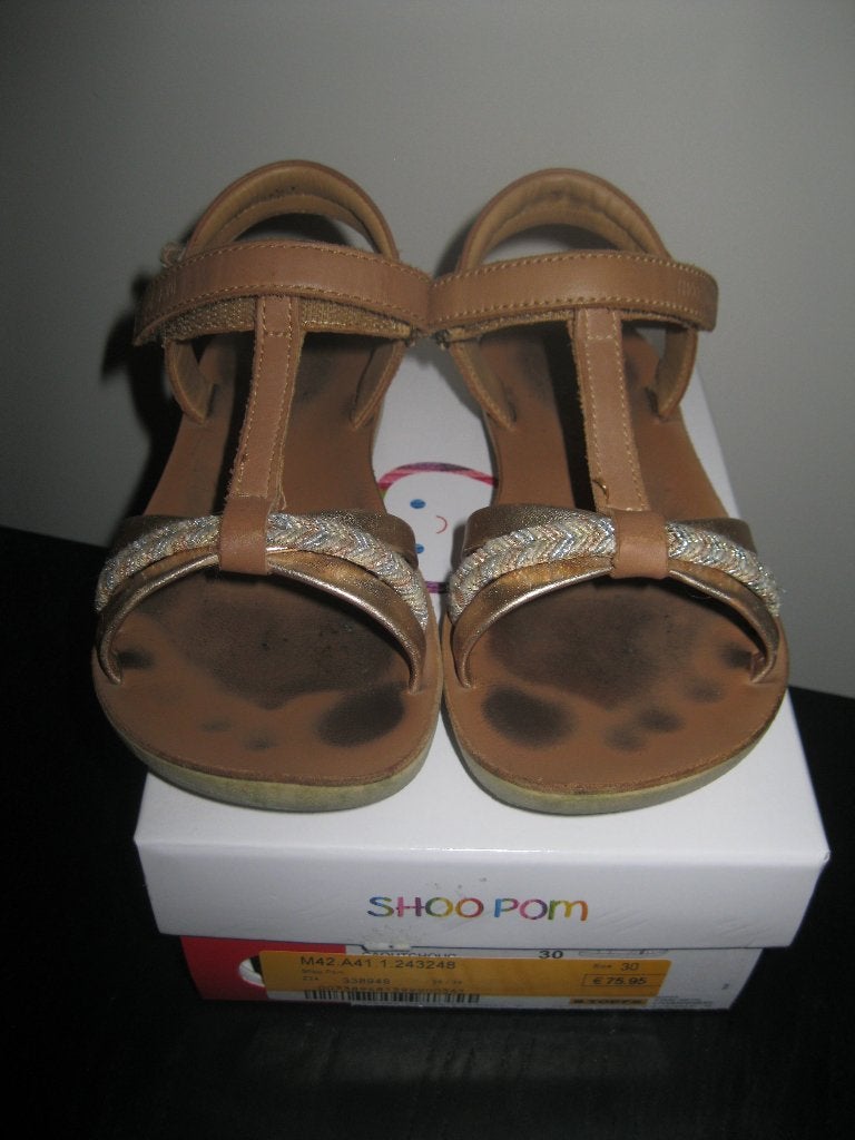 Sandalen Shoopom maat 30 in mooie staat, Kinderen en Baby's, Gebruikt, Meisje, Overige typen, Ophalen of Verzenden