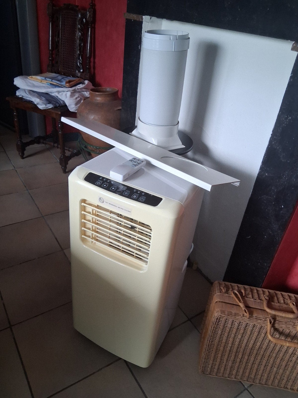 mobiele airco, Ophalen, Mobiele airco, Afstandsbediening