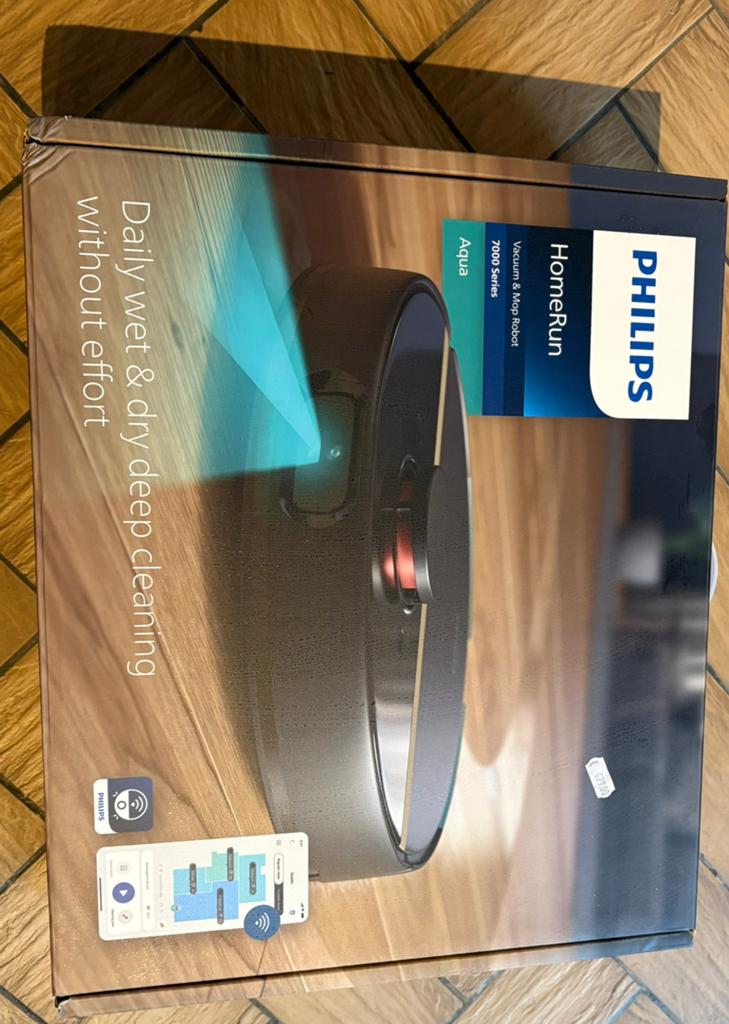 HomeRun Robot 7000 Series, Ophalen, Philips, Zo goed als nieuw, Robotstofzuiger