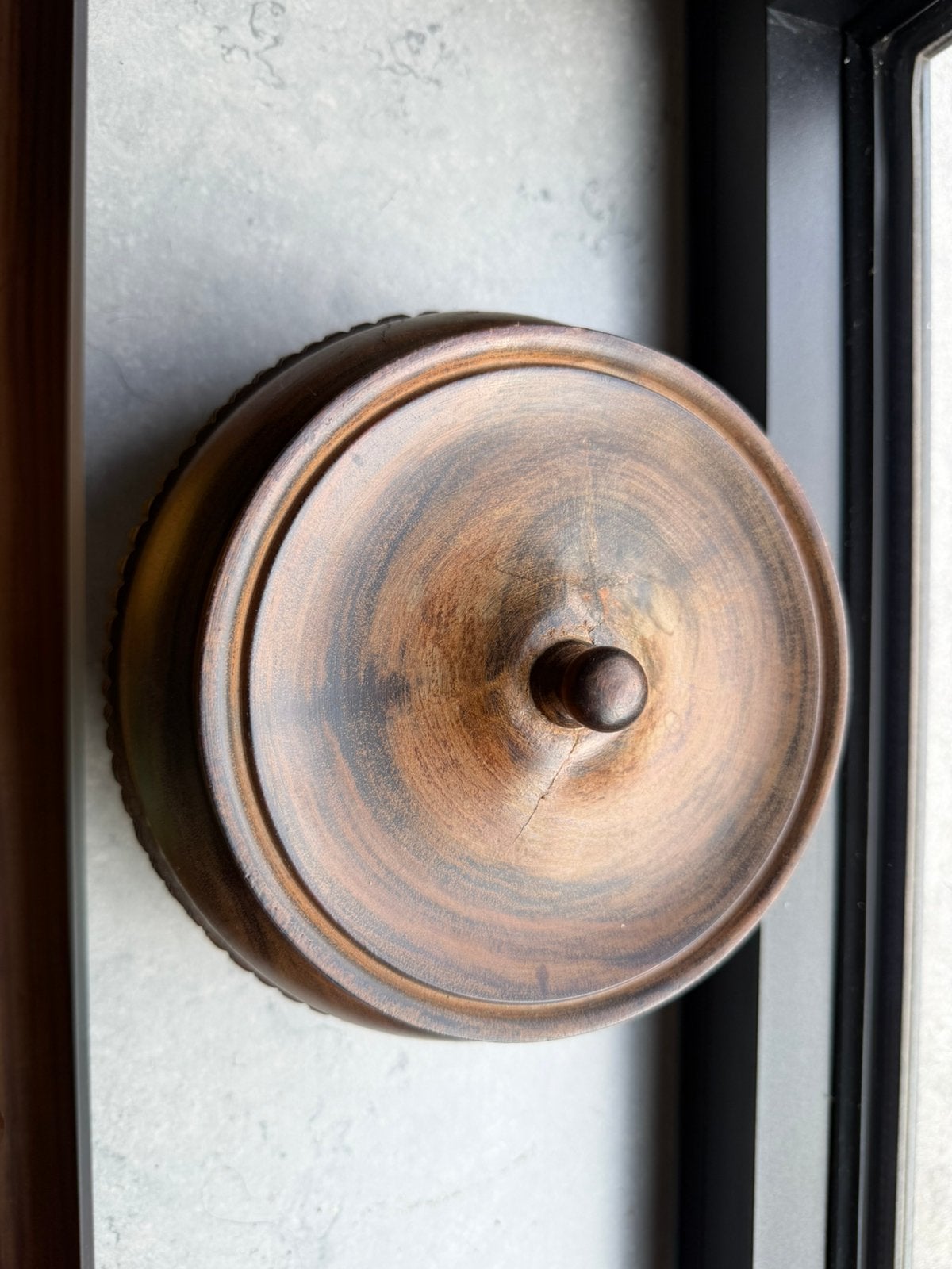 Houten doos, Antiek en Kunst, Ophalen, Hout, Houtsnijwerk