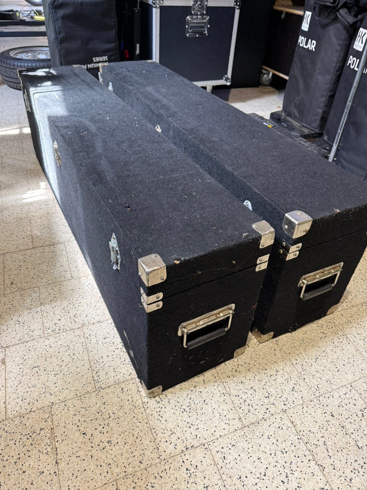 Flightcase voor par spots, Ophalen, Zo goed als nieuw, Flightcase