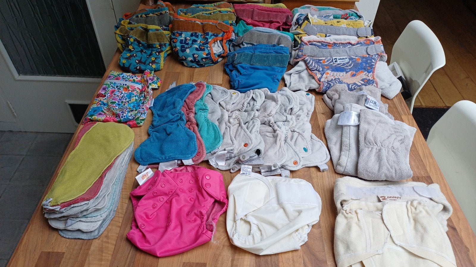 Groot lot wasbare luiers, Enfants & Bébés, Vêtements de bébé | Packs de vêtements pour bébés, Enlèvement