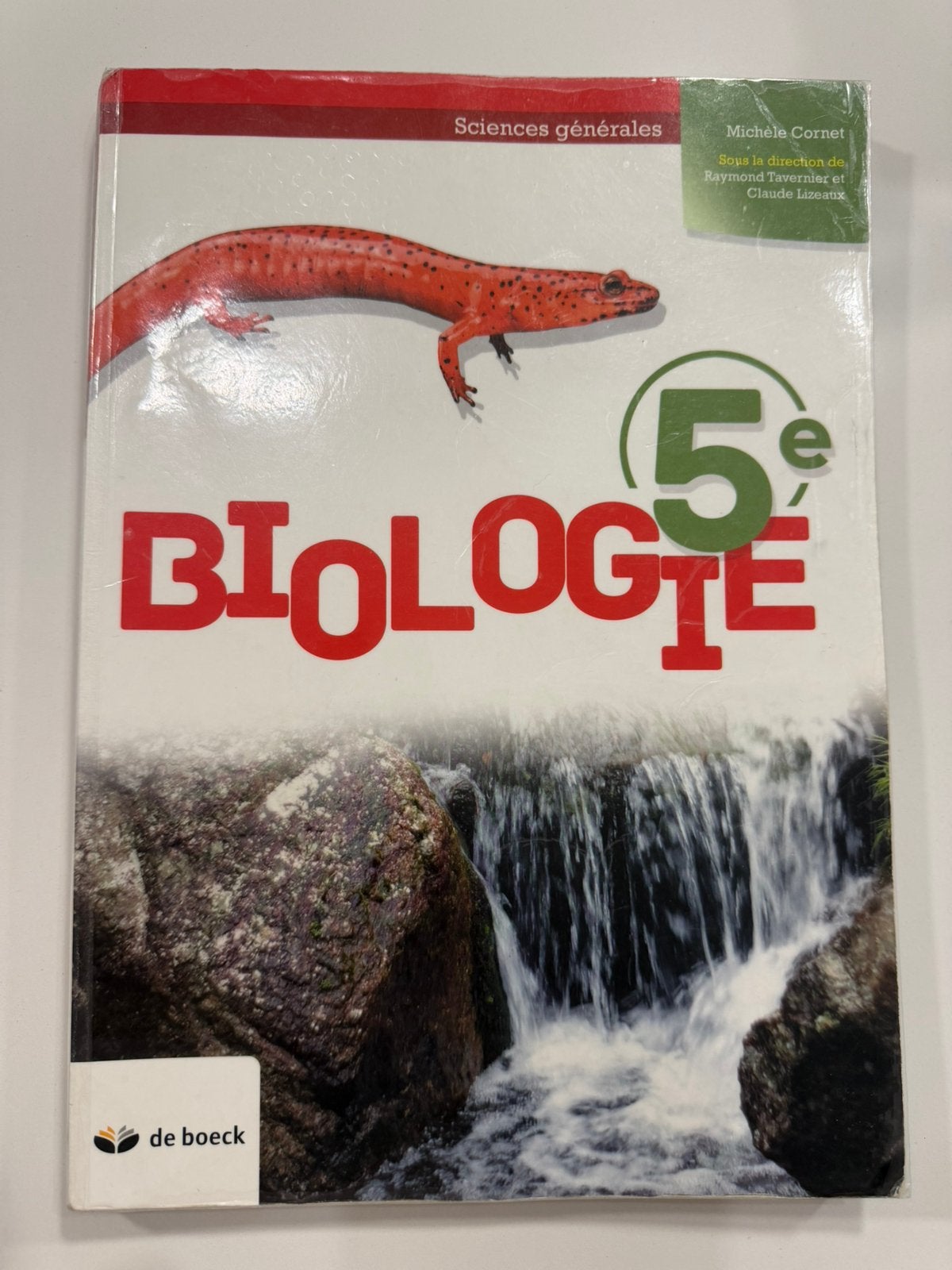 Biologie 5ème, Enlèvement ou Envoi, Utilisé, Secondaire, Biologie