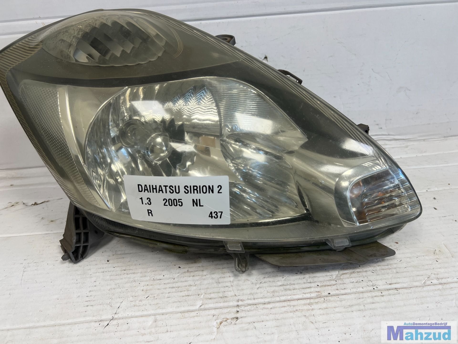 DAIHATSU SIRION 2 lampe de poche droite 2005-2012, Ikeda-shi 1-1
563-8651  Osaka, Daihatsu, Info@daihatsu.co.jp, Utilisé