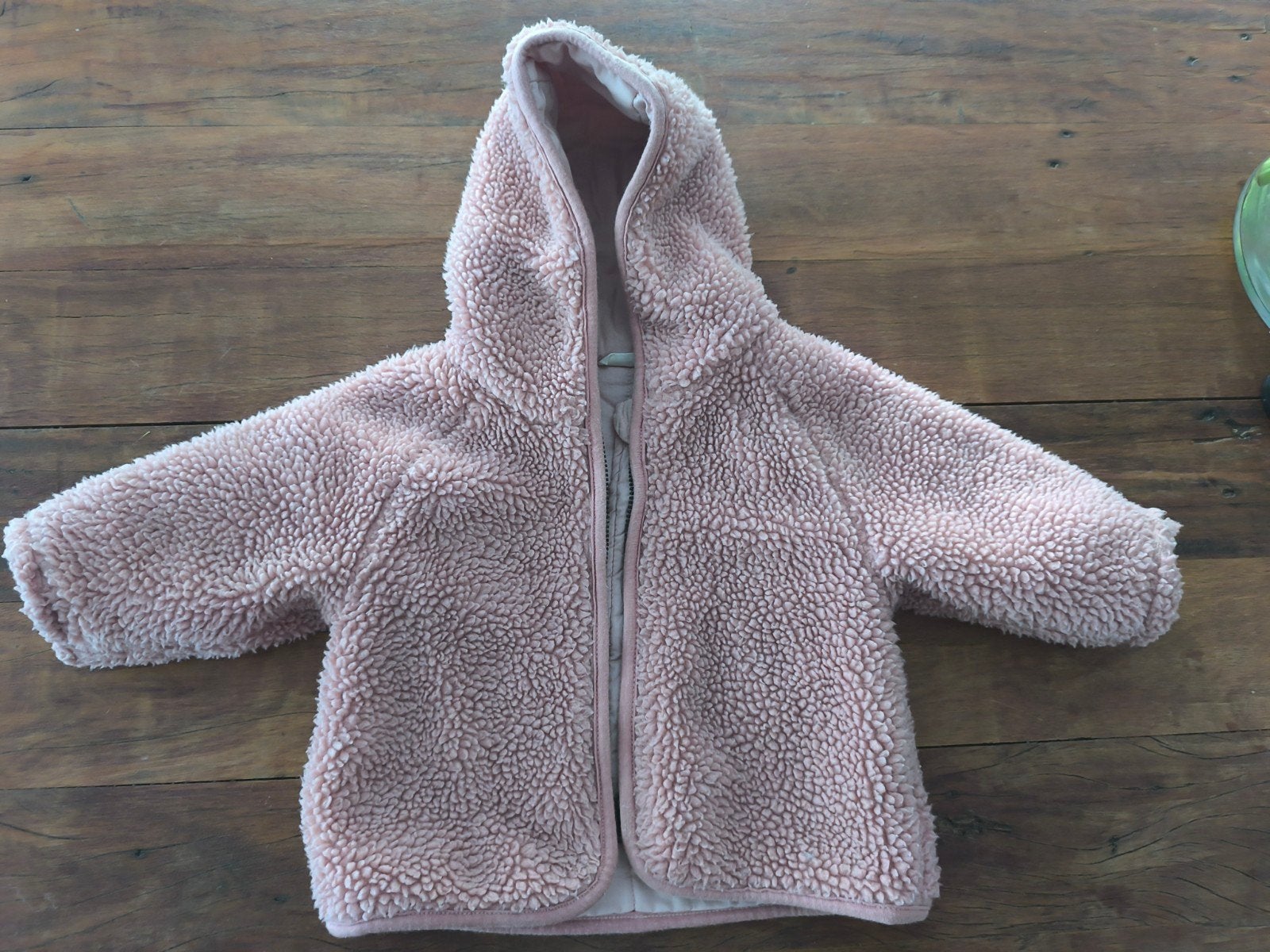Jas, warm, zachtroze van Lil'atelier maat 68, Kinderen en Baby's, Ophalen, Maat 68