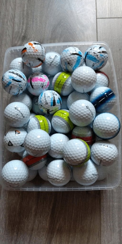 50 Taylormade golfballen, Ophalen of Verzenden, Zo goed als nieuw, Bal(len)