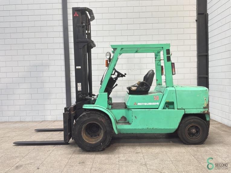 Heftrucks Diesel Mitsubishi FD50K 2005, Zakelijke goederen, Meer dan 4000 kg, Diesel, Heftruck, Mitsubishi