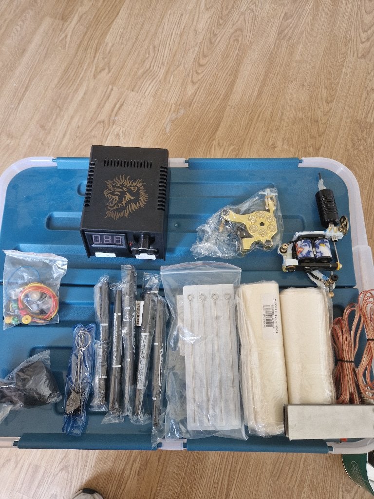 Tattoo set, Hobby & Loisirs créatifs, Enlèvement, Utilisé, Autres types
