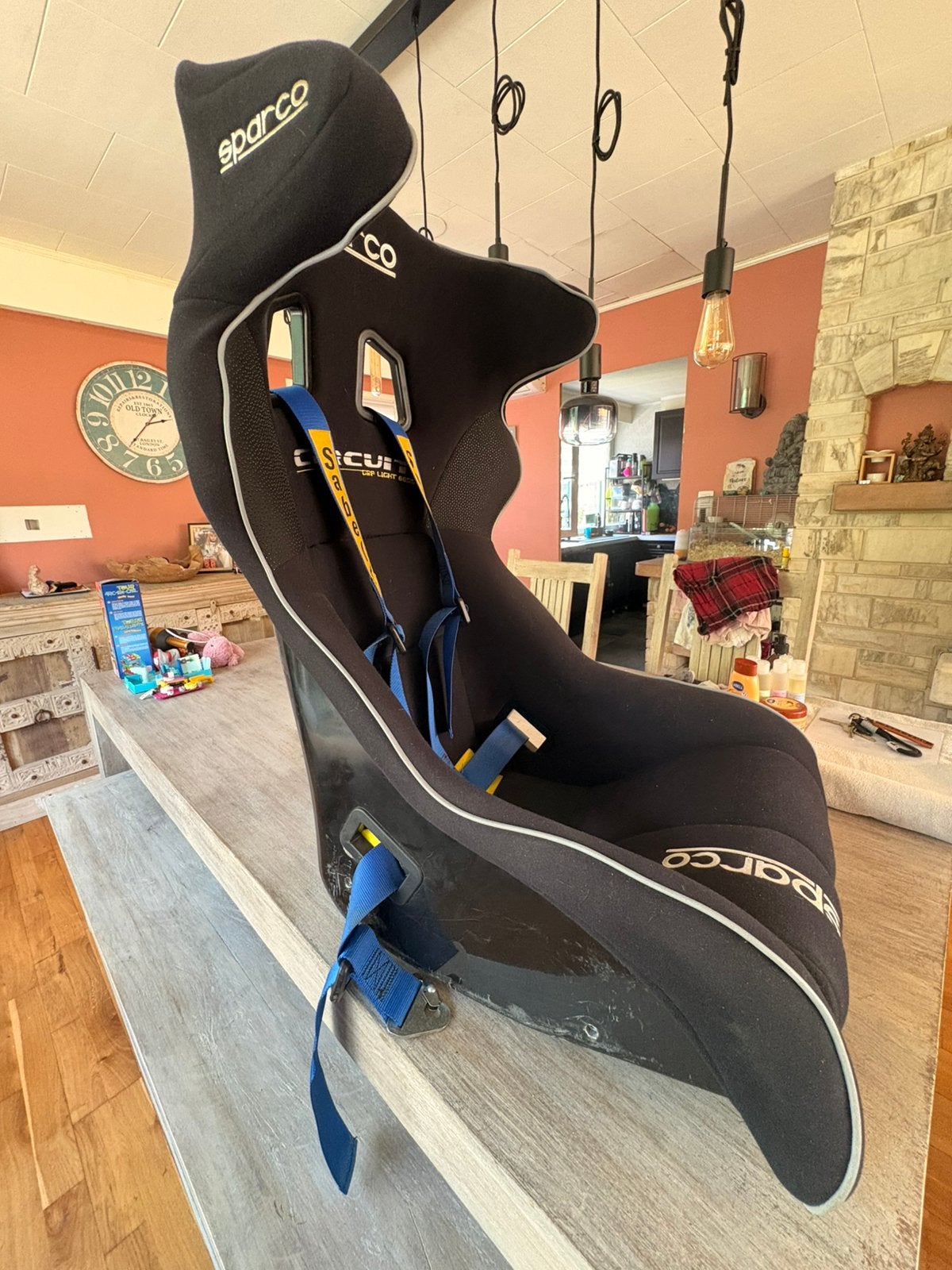 Siège sparco REV Plus + Harnais Sabelt FIA, Réglable, Siège de course, Autres marques, Enlèvement