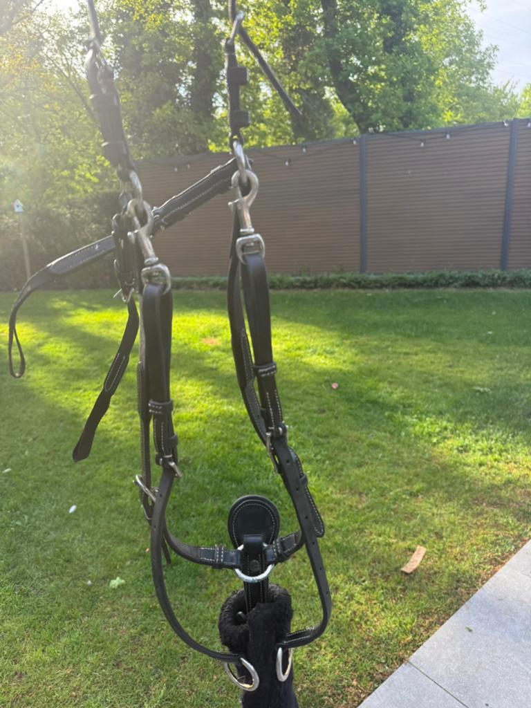 Martingaal LJ leathers inclusief bontjes, Enlèvement, Utilisé