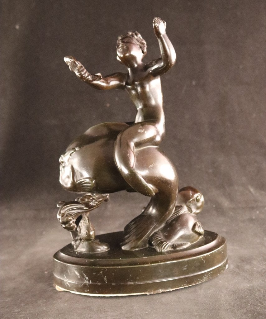 Art Deco beeld Just Andersen, Antiek en Kunst, Ophalen of Verzenden, Art deco, Beeld