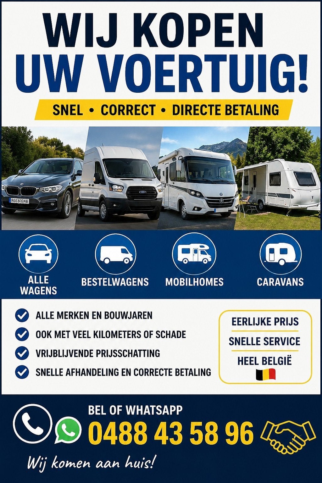 Aankoop voertuigen, Autos, Entreprise, Achat