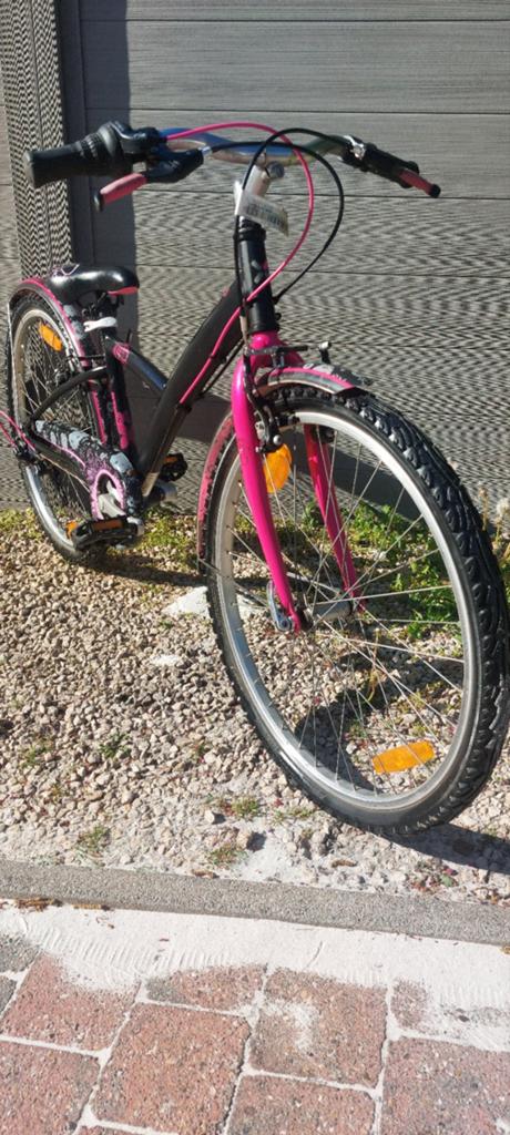 Velo 24pouces pour filles de 9ans à 12ans et 1m25 à 1m40, Enlèvement, Vitesses