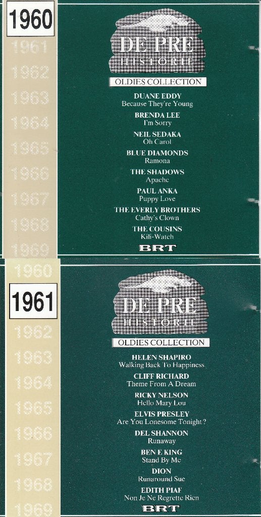 Volledige reeks De Prehistorie jaren 60 of 80 volume 1, Verzenden, Pop