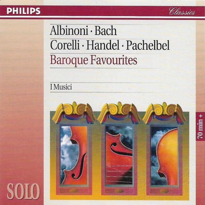 VENTE - CD I Musiciens-Baroque Favoris - Albinoni-, Envoi