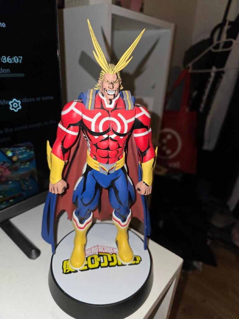 My hero academia all might figurine 20cm, Ophalen of Verzenden, Nieuw