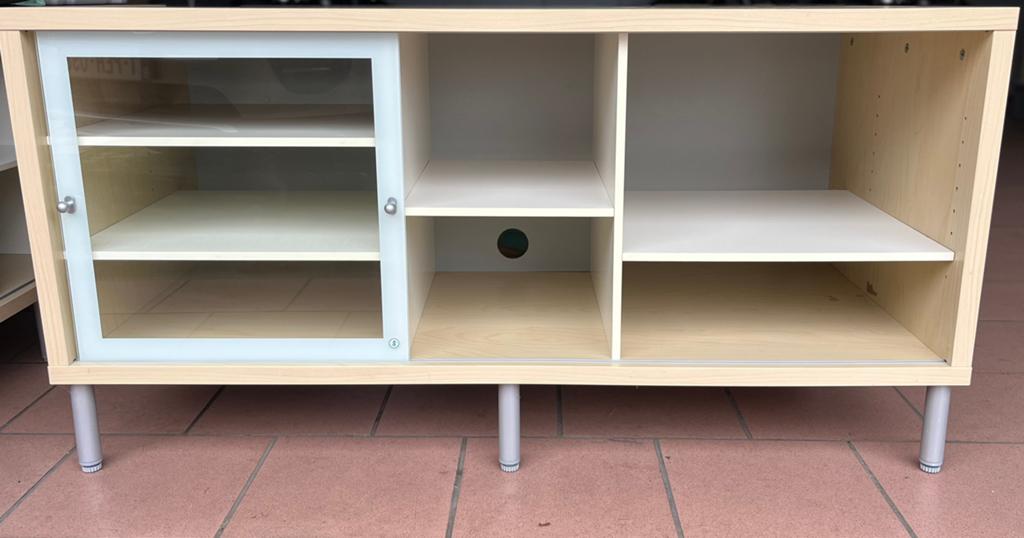 Meubles TV ikéa, Maison & Meubles, Moins de 100 cm, Comme neuf, 100 à 150 cm, Enlèvement