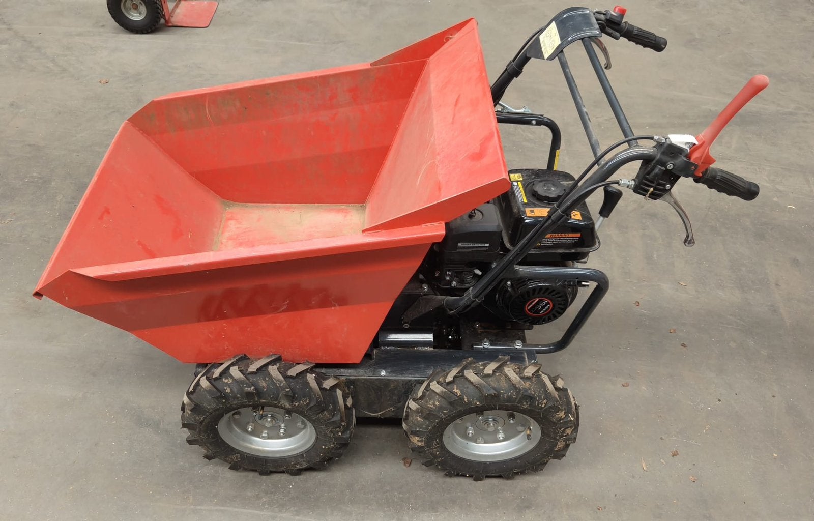 GEMOTORISEERDE KRUIWAGEN / MINIDUMPER, Enlèvement, Utilisé